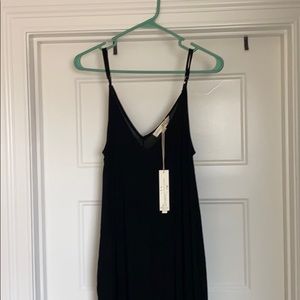 NWT black maxi with pockets